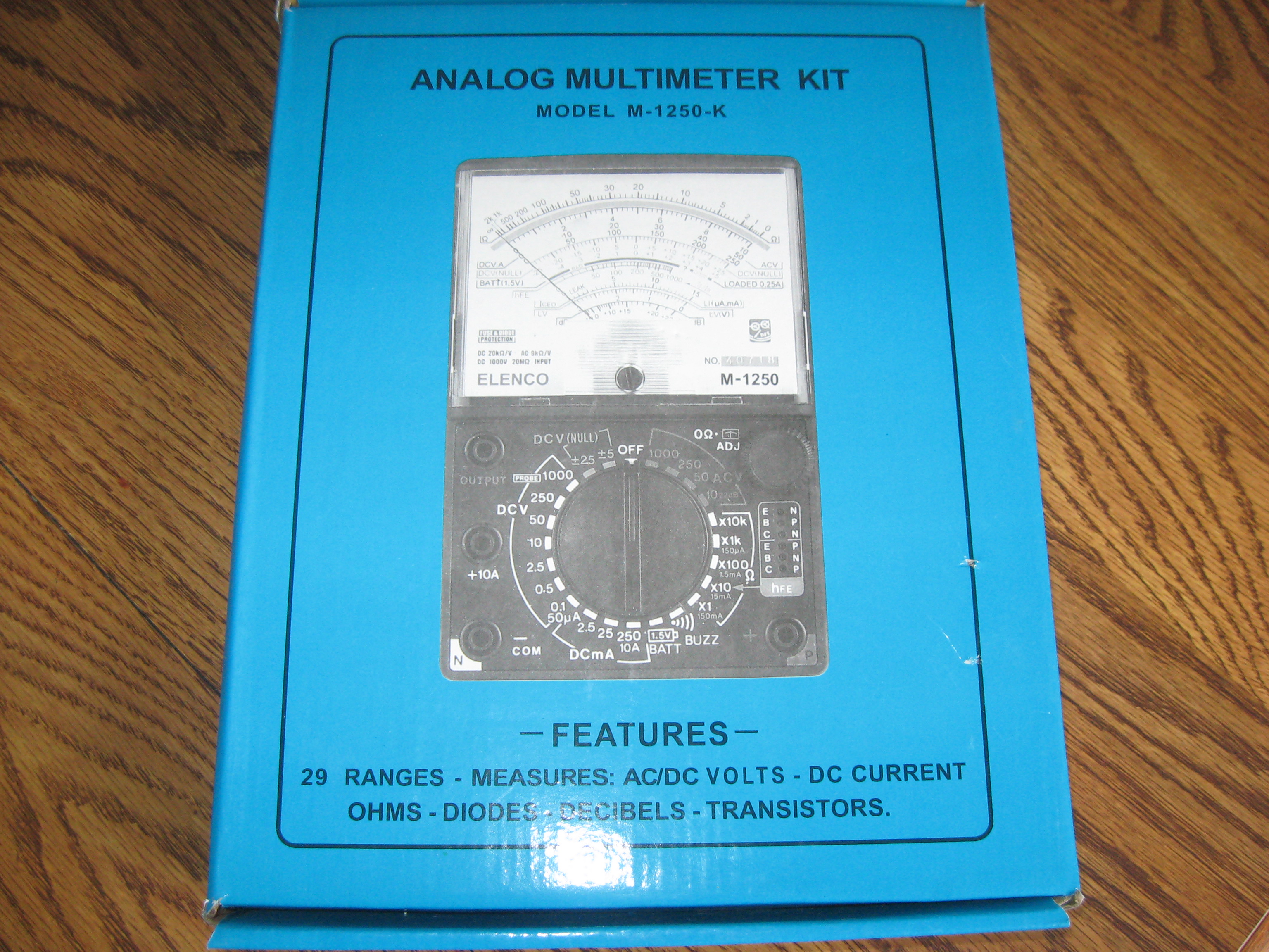 Elenco Multimeter Kit M-1250-K - Image 4