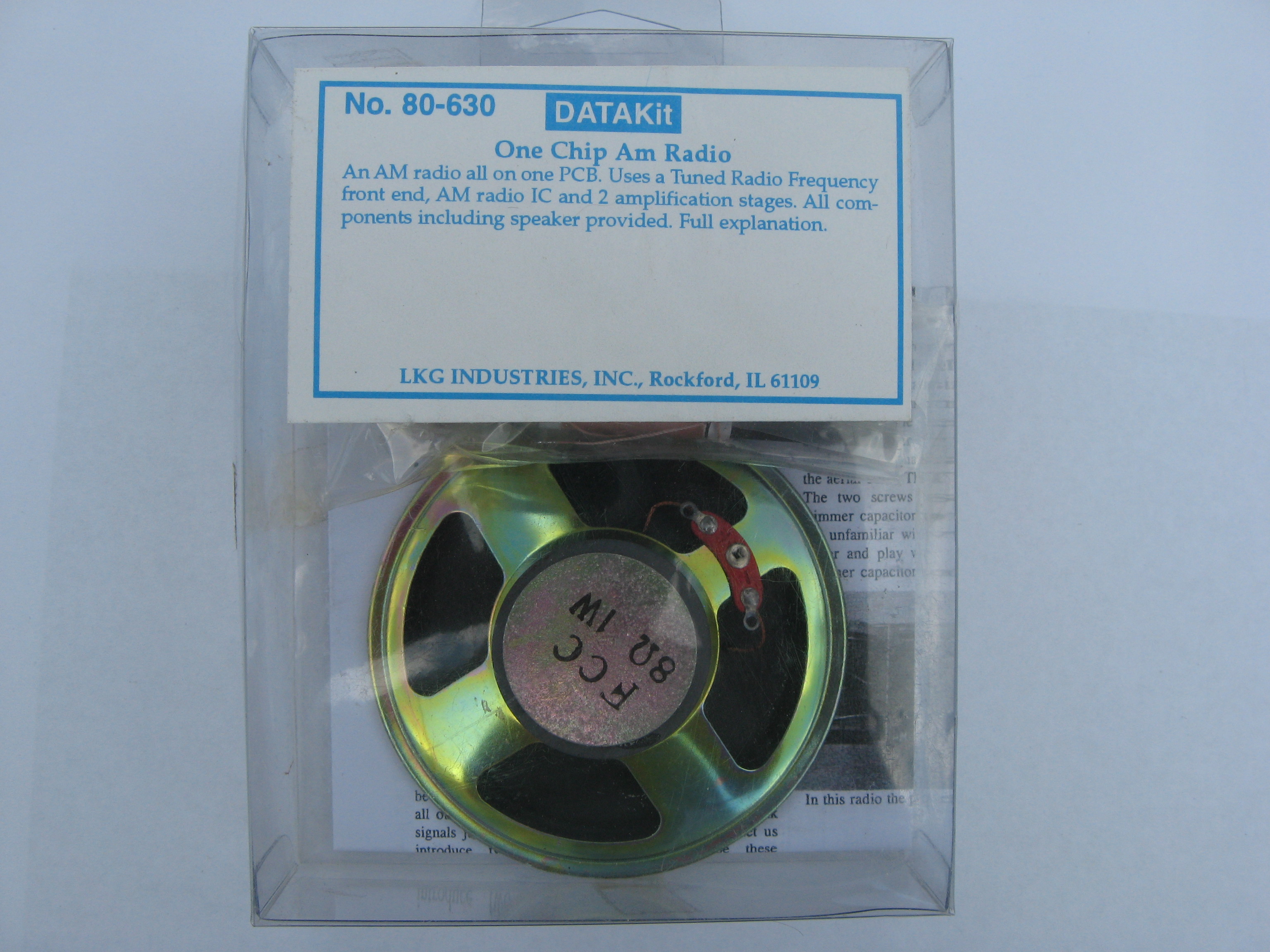 Datak One Chip AM Radio Kit 80-630 - Image 3
