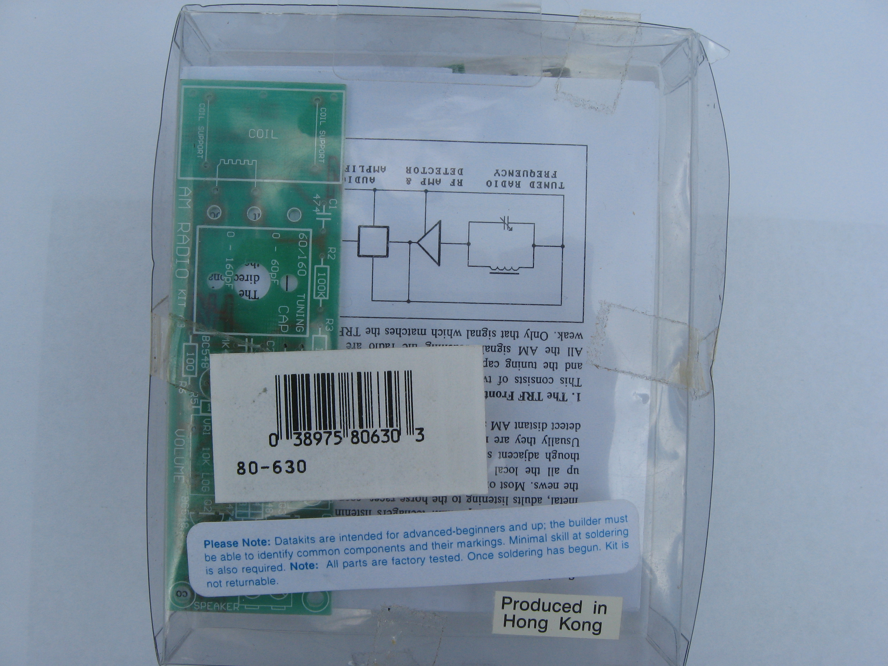 Datak One Chip AM Radio Kit 80-630 - Image 4
