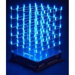 3D LED Cube 5 x 5 x 5 Blue LED K8018B - Image 2